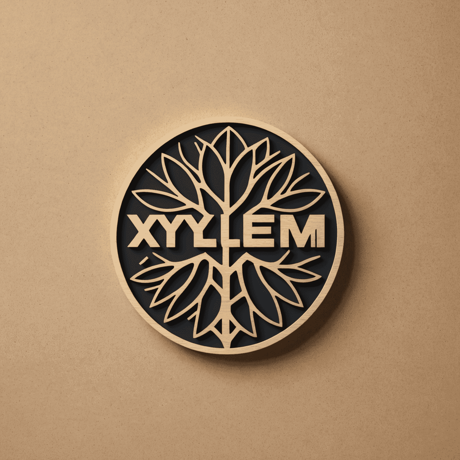 Logo de Xylem: Diseño moderno y minimalista que representa creatividad y tecnología