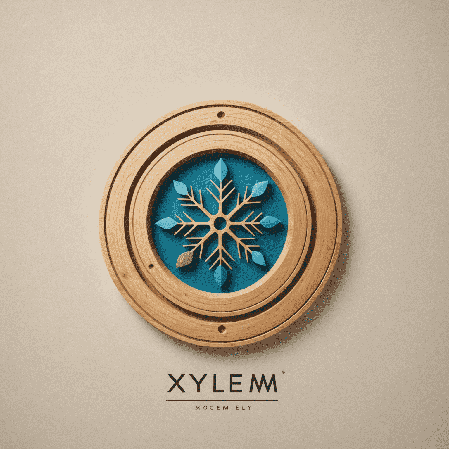 Logo de Xylem: Diseño moderno y minimalista que representa creatividad y tecnología