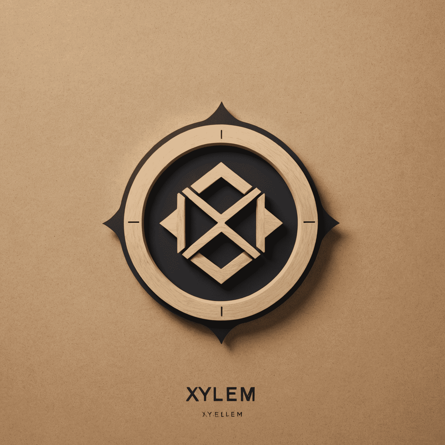 Logo de Xylem: Diseño moderno y minimalista que representa creatividad y tecnología